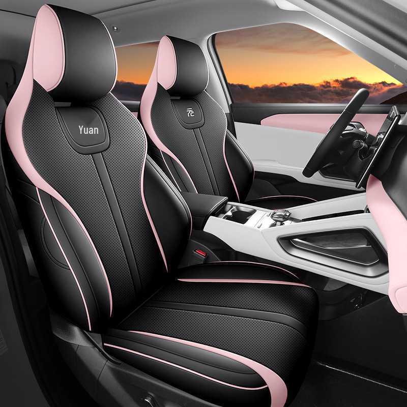 BYD Yuan UP Leather Car Seat Covers for Five-Seater - All-Season Cushions