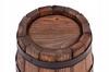 Wooden flowerpot 30XH30 bucket K. walnut