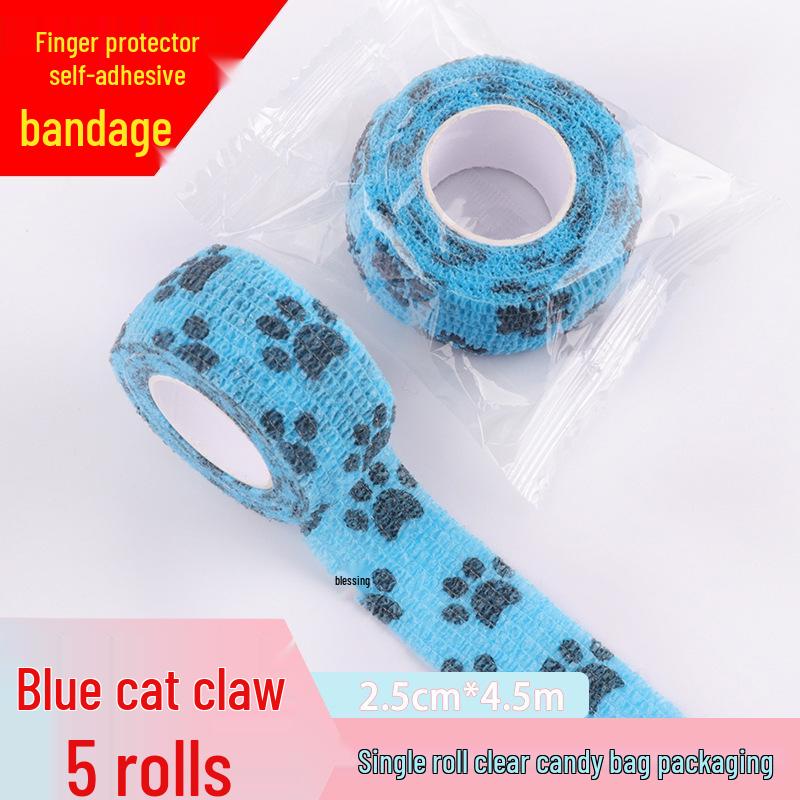 Sports Finger Protector Self-Adhesive Bandage: Finger Wrap Tape & Wrist Support for Basketball/Badminton