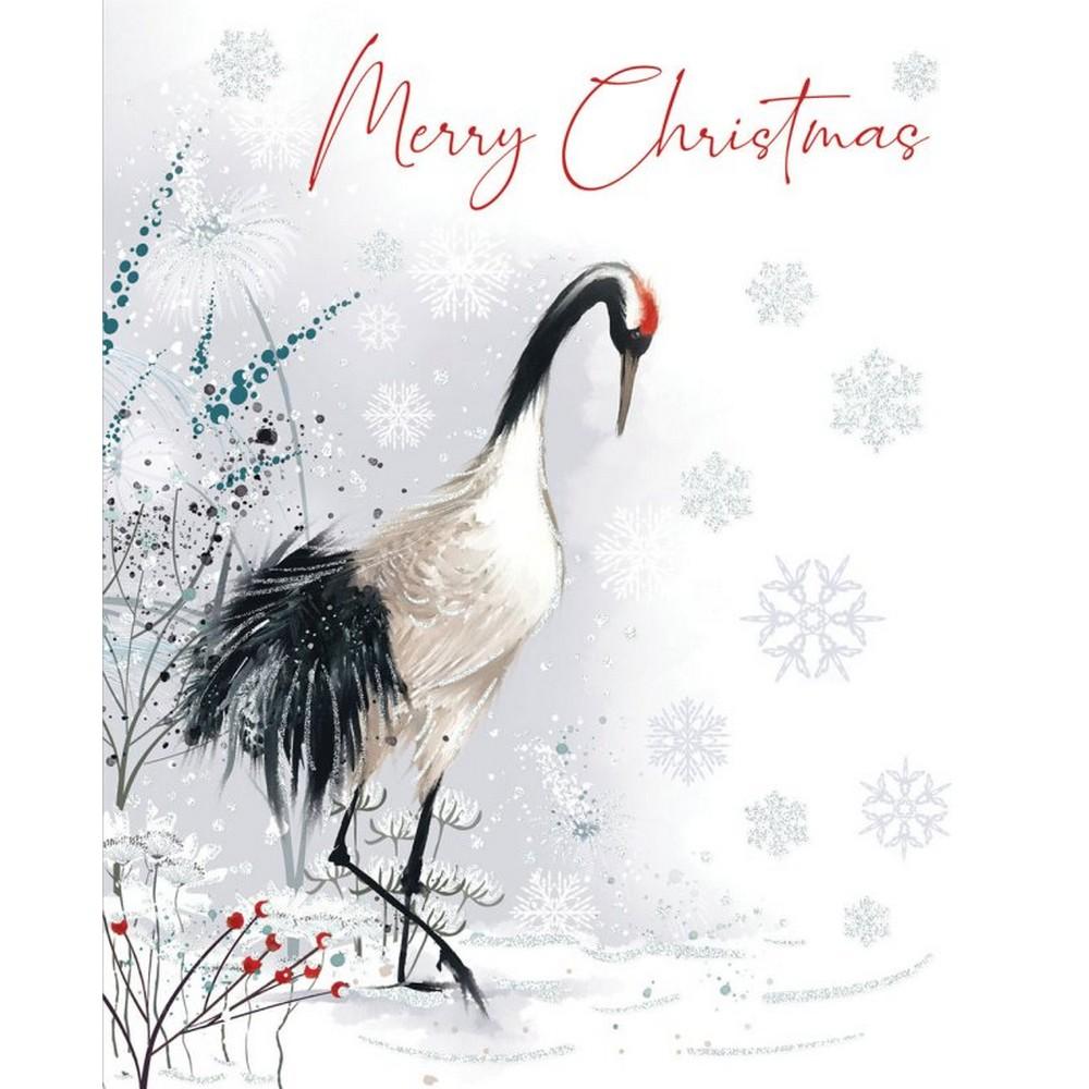 Out of the blue Majestic Christmas Card (Pack of 24)