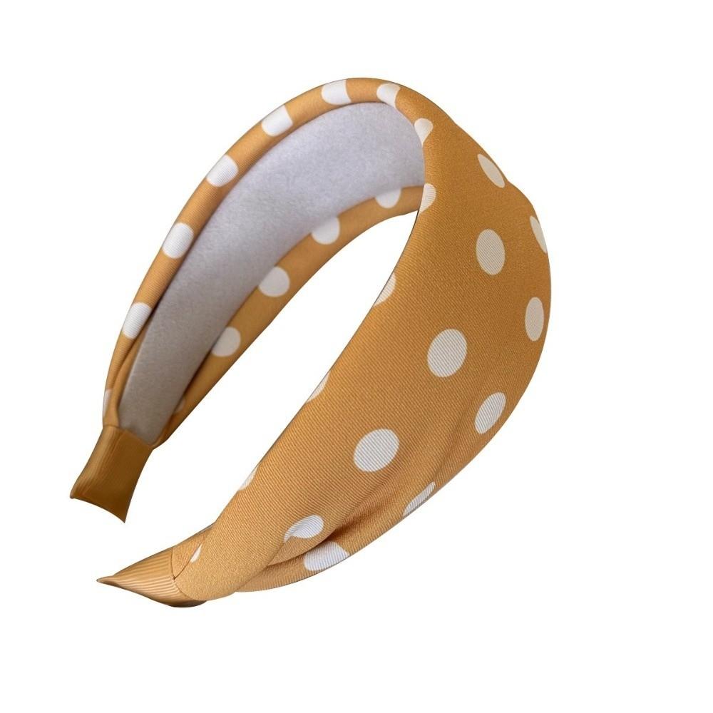 Polka Dot Pattern Polka Dot Headbands Padded Design Hair Accessories For Women