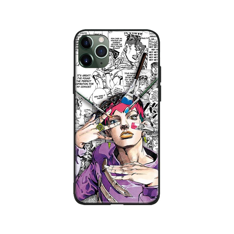 Мягкий силиконовый чехол для телефона JoJo's Bizarre Adventure с персонажем для iPhone 6s 7 8 Plus X XR XS 11 12 13 mini Pro Max