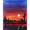 Полная 5D Diy Алмазная Картина Закат в Пустыне Алмазная Вышивка Полная Вышивка Крестом Домашний Декор Ручной Работы Подарок