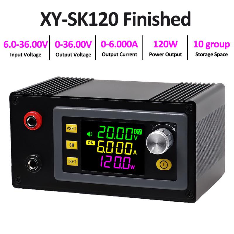 DC DC Buck Boost Converter 0-36V 5A/6A 60W/120W Power Module Регулируемый стабилизатор напряжения Регулируемый лабораторный источник питания