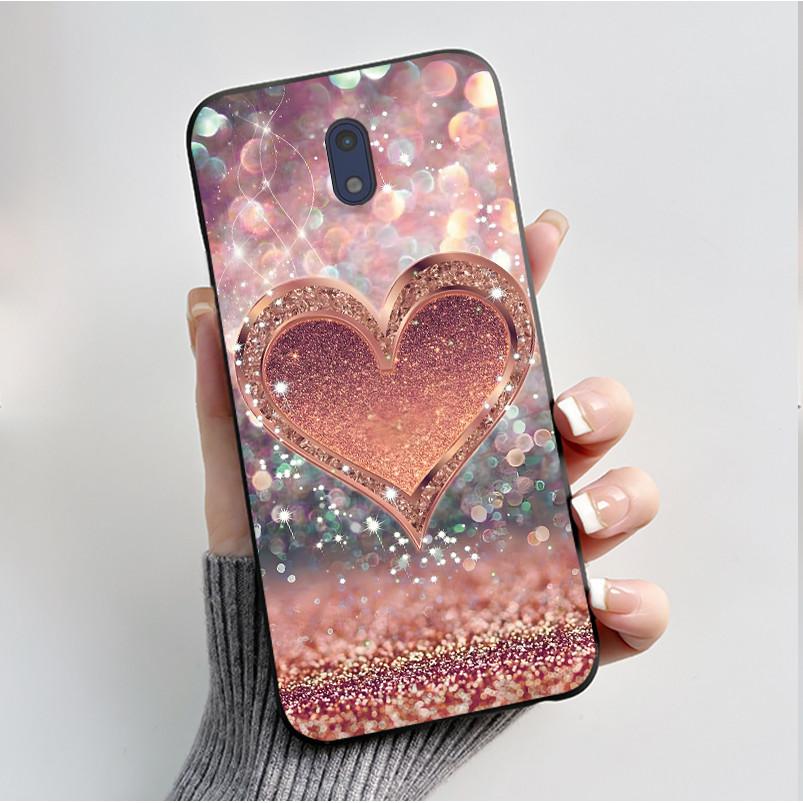 For Nokia 3 Case For Nokia 3.1 Phone Case Luxury Fashion Butterfly Flowers Soft Slim Black Silicone Back Cover for Nokia3 Casing
