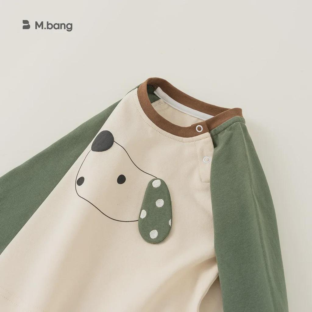 Футболка с длинными рукавами и принтом в виде мультфильма Youbao Kids для девочек и мальчиков (Весна осень) - QY14035
