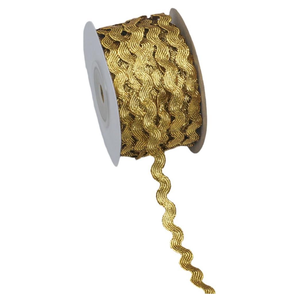 Сделай сам романтическая 5 мм цветная золотая и серебряная волнистая изогнутая лента S-образный край волнистая лента в форме полумесяца ручная работа своими руками бижутерия кружевная лента