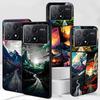 Чехол с пейзажем и горами для Xiaomi Poco M3 X3 NFC X5 M5s M4 Pro 5G F3 Черный Силиконовый Мягкий Чехол для Телефона Coque