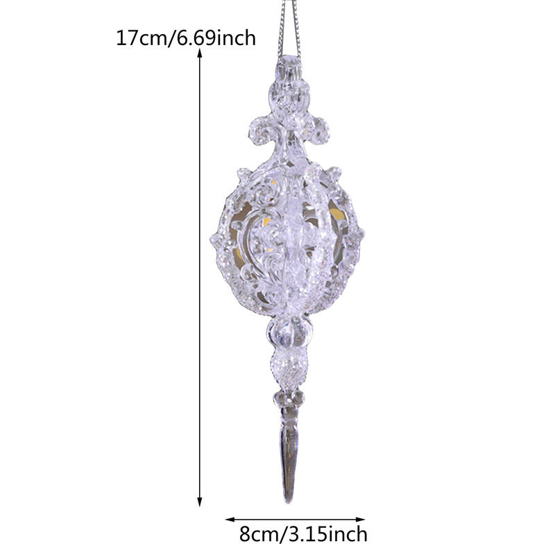 Подвесное украшение Рождественские украшения для елки Украшение для зимних украшений Аксессуары для дерева, окна, двери