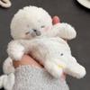 Плюшевая игрушка для снятия стресса Милый тюлень Бинбэг с подвесной веревкой Забавная сенсорная для снятия стресса и детей