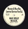 12inch Record MAX KELLY  M.k.o.k. WW004 WICKED  WILD 1991 Italy Dance  Electronica Used