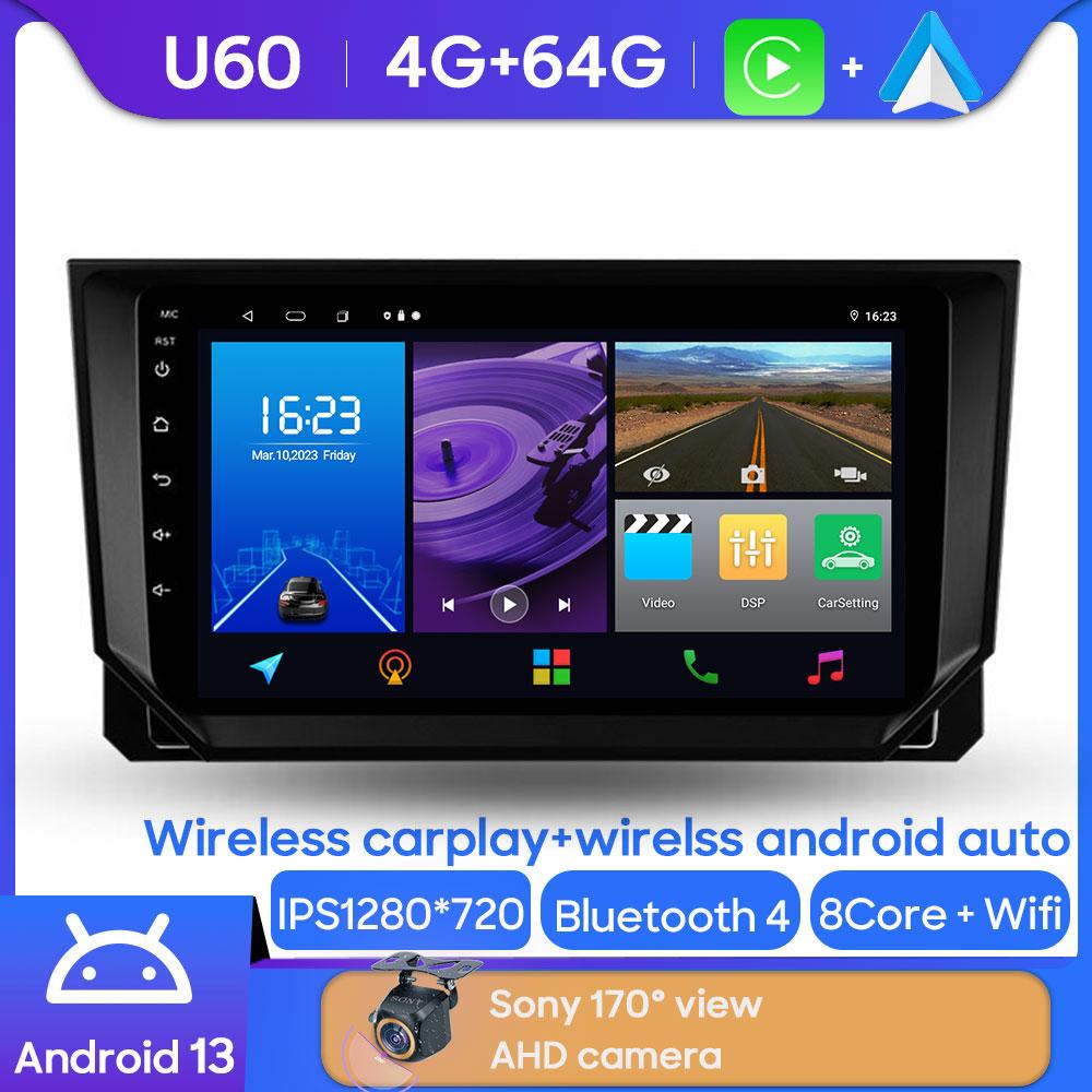 QLED для Seat Ibiza Arona 2017-2020 автомобильное радио AI Voice 4G WIFI CarPlay Android Auto GPS автомобильный мультимедийный видеоплеер без 2Din DVD