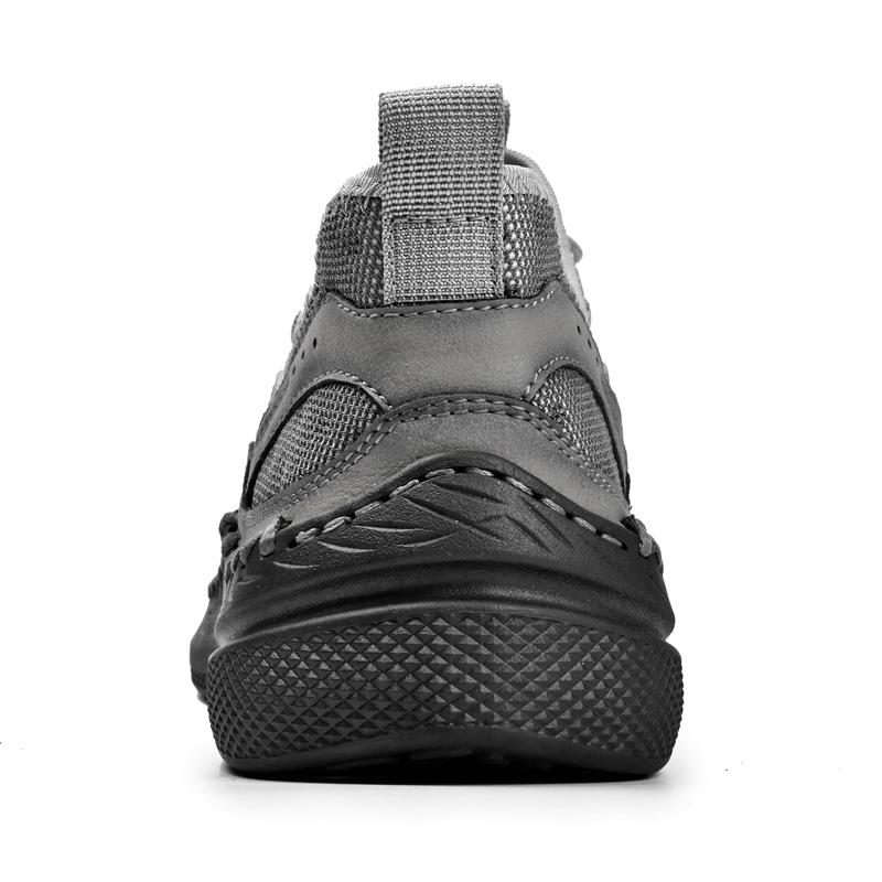Летние мужские повседневные сетчатые кроссовки, удобная обувь больших размеров, лоферы, дышащая обувь для вождения