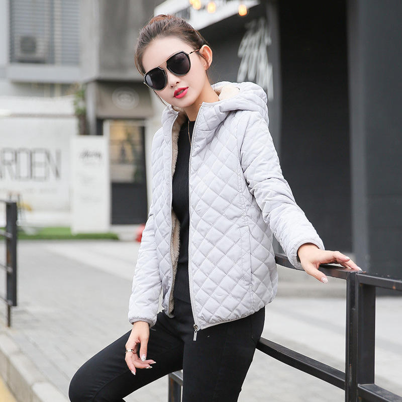 Women Down Parkas Down Jackets Female Cotton-Padded Winter Coat Hoody Outwear Coats
