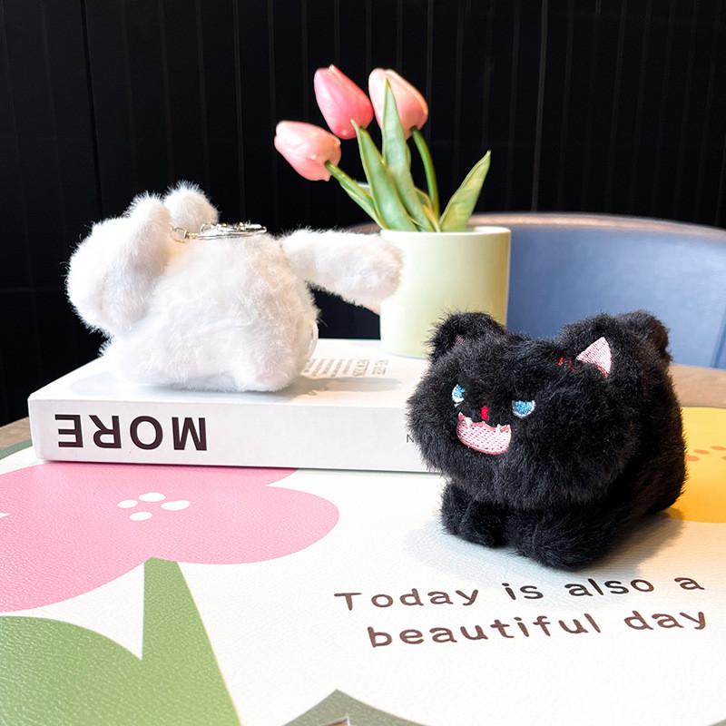 И Причудливый Веселый Плюшевый Брелок С Пушистым Кошачьим Хвостом Для Подарков И Личного Пользования