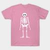 Футболка женская скелет принт Harajuku Kawaii футболка летняя короткий рукав женская футболка топ футболка