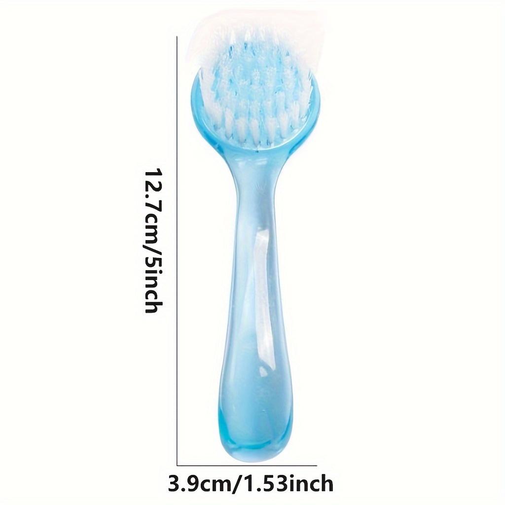1 х Очищающая щетка Отшелушивающая очищающая щетка с мягкой щетиной Абразивная отшелушивающая очищающая щетка для ухода за лицом Макияж Уход за кожей Средство для снятия макияжа