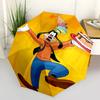 Goofy Birthday Party Hat Cake Automatic Folding Umbrella - 3 Folding Design, Vivid Cartoon Pattern, Suitable for Outdoor Activities, A Gift