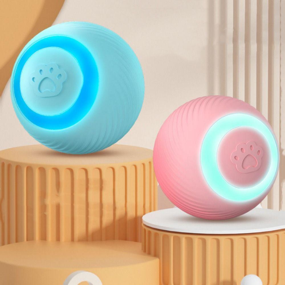 Автоматический интеллектуальный гравитационный мяч для домашних животных, силиконовый движущийся гравитационный мяч для домашних животных, самостоятельный Hi