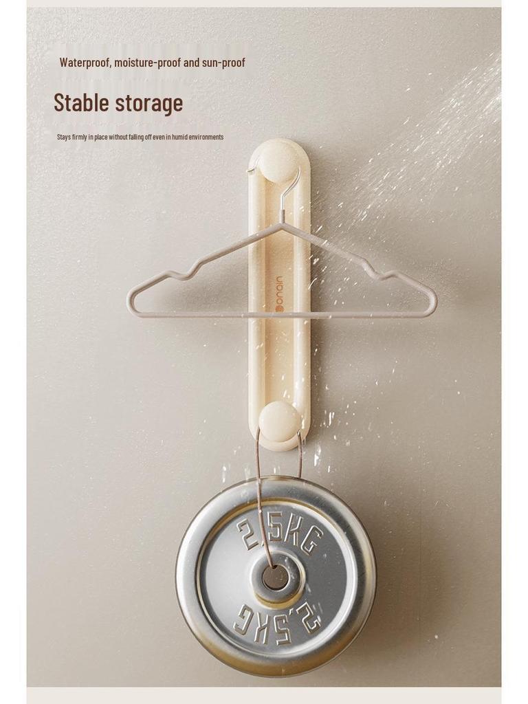 Настенная выдвижная вешалка-органайзер без сверления