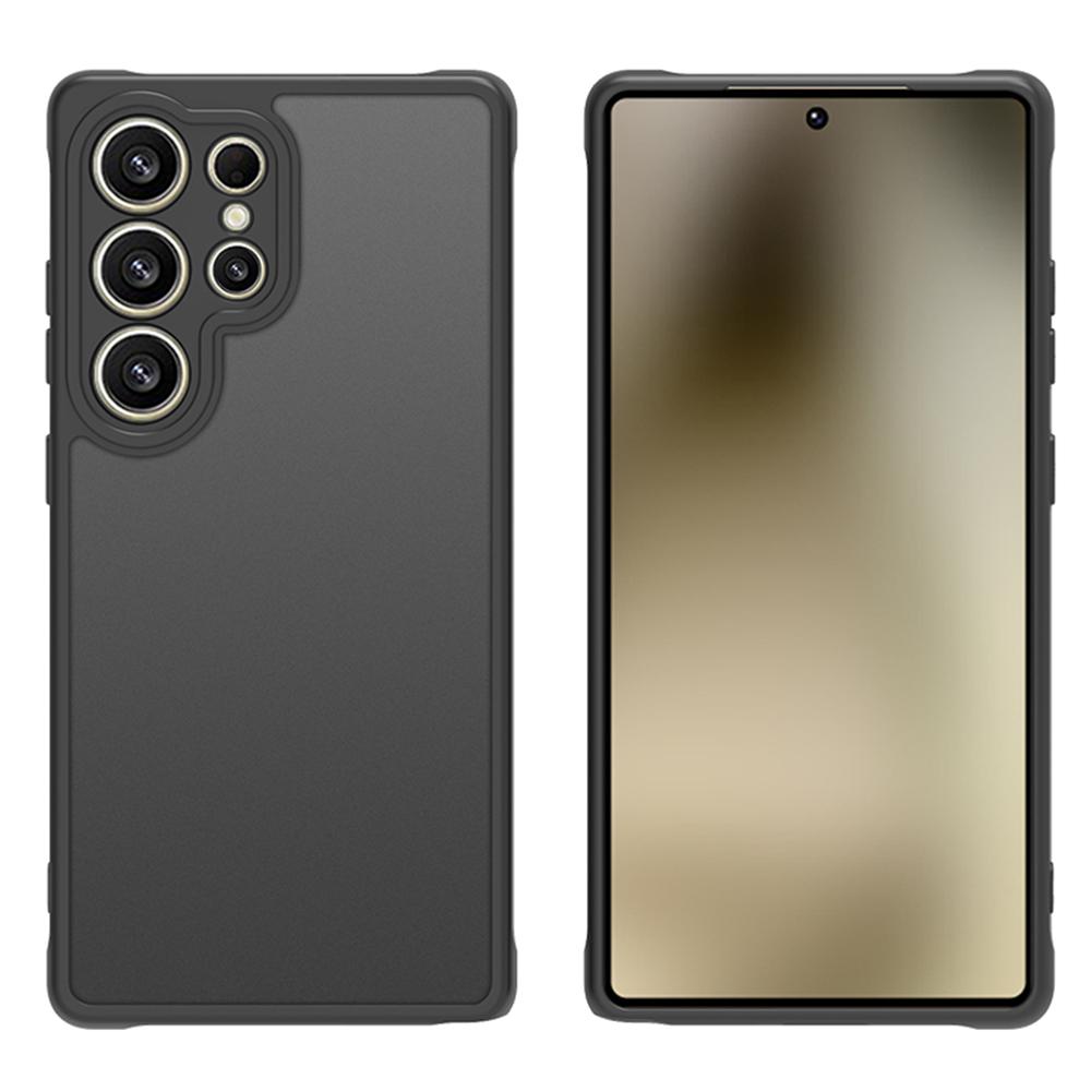 Для Samsung Galaxy S25 Ultra Чехол Скин Матовый на ощупь ПК+ТПУ Ударопрочная Задняя крышка телефона