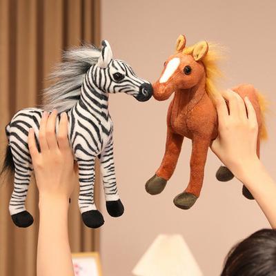 Плюшевая кукла Лошадь Милый жеребенок Мягкая игрушка Пони Мягкая игрушка Приятная для кожи Удобная День рождения