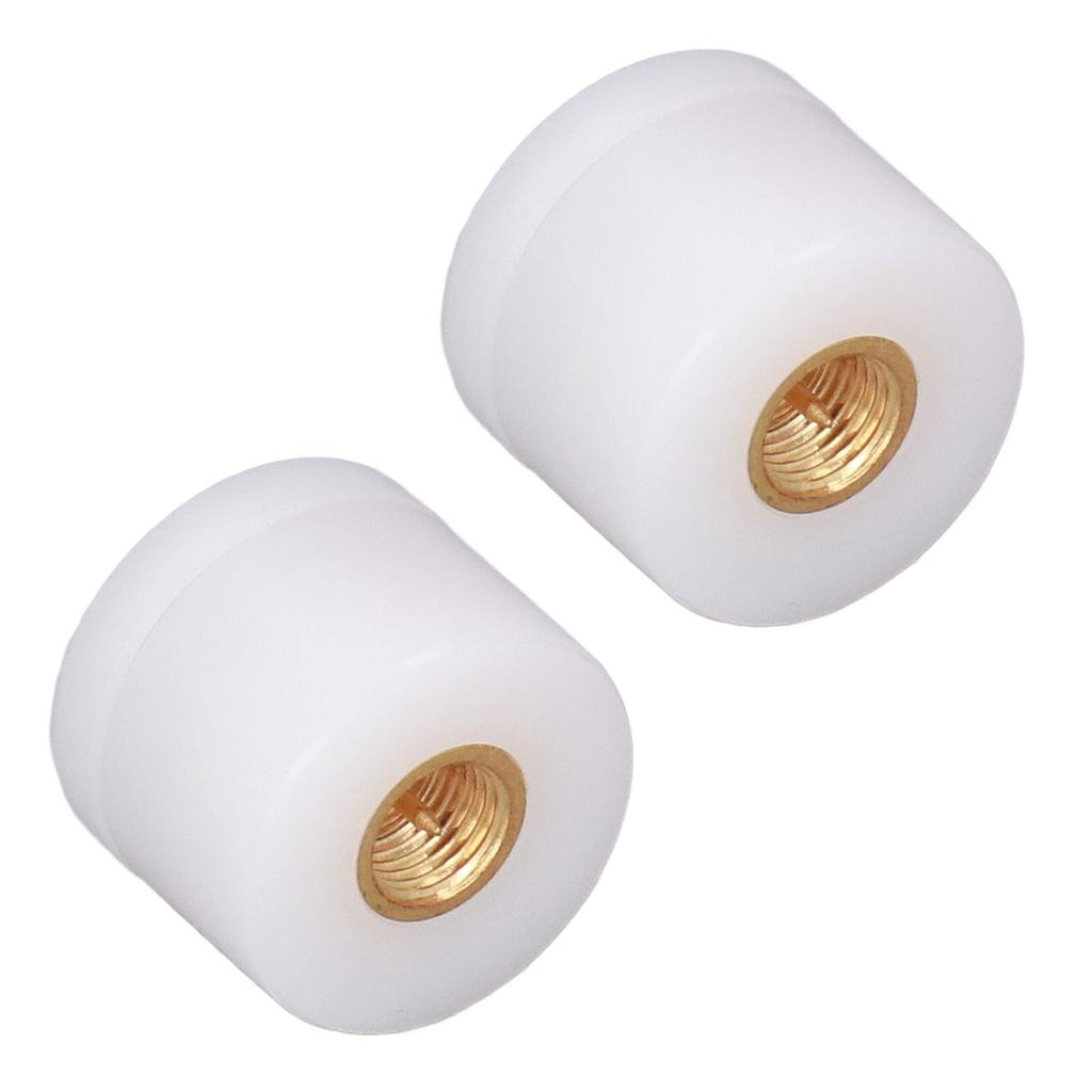 2Pcs Wifi Mini Antenna 2.4G High Gain Outdoor Waterproof Short Glue Stick Thumb for Smart HomeWhite