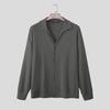 INCERUN Men's Lapel Neck Long Sleeve Buttons Knitted Casual Cardigan Tops