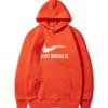 Solid Color Casual Hoodie With Fleece Lining For Urban Men