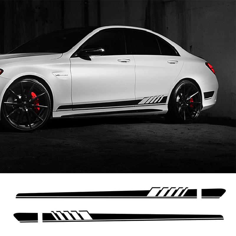 Автомобильные наклейки Линейные наклейки Для Mercedes Benz W205 W204 W203 W212 GLC CLA GLA AMG C180 C200 C300 C63 Coupe C43 Тюнинг Аксессуары