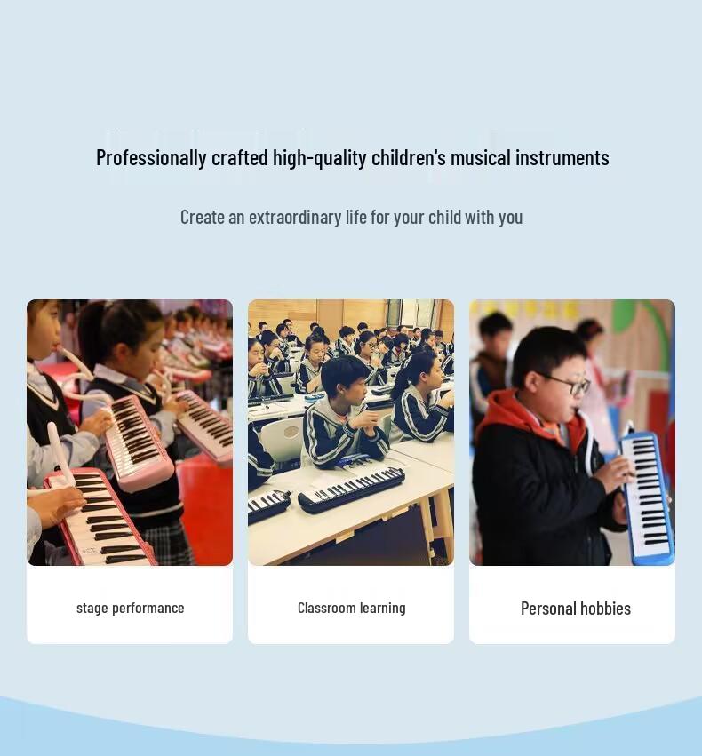 37-клавишные губные гармошки и 32-клавишные мелодики для начинающих – Идеально для студентов и классов