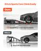 VEVOR Air Portable Car Lifts 2PCS, 5 Ton Capacity, 320 mm Max Height, Pneumatic Ramp Jacks with Airbags, Wheel Chocks, Extension Ramps