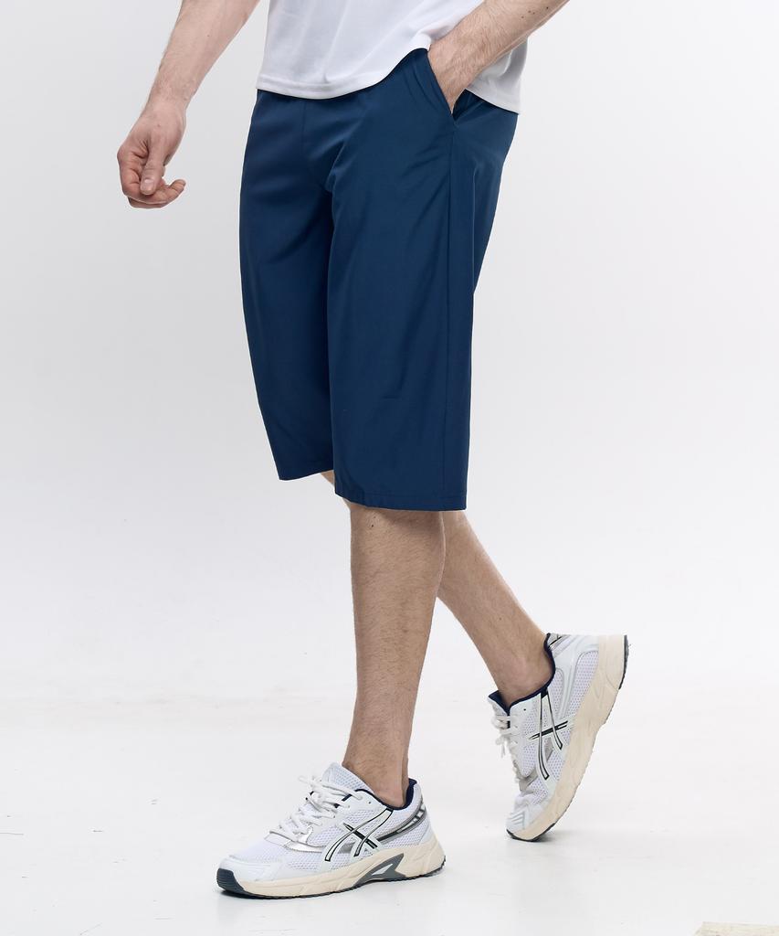 EZBUY Ice Rock Men'S Plain Tricot 3/4 Length Elastic Pants 4 Colors