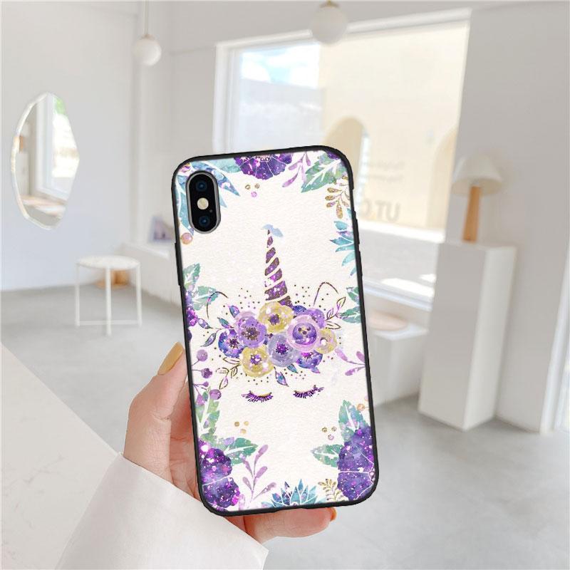 CJ103 Unicorn Cute Soft Shell Phone Case for OPPO A40 A60 A80 A15 A16 A16K A12 A17 A17K A54 A54S A53 A53S A55 A56 A57 A98 F23