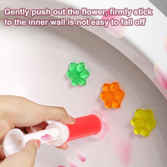 Toilet Cleaner Gel Powerful Adsorption Design Long-lasting Fragrance Toilet Deodorizer Gel Bathroom Kitchen Hotel Cleaning Solution