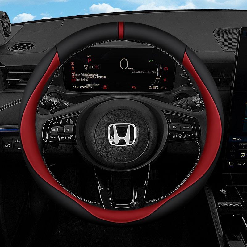 2022 Honda eNS1 NP1 Steering Wheel Cover - Genuine Leather, Wear-Resistant, Ultra-Thin, All-Season