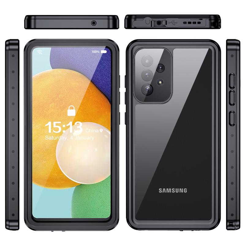 Водонепроницаемый противоударный чехол Красный перец для Samsung A52/A53 - Полная защита для улицы и дайвинга