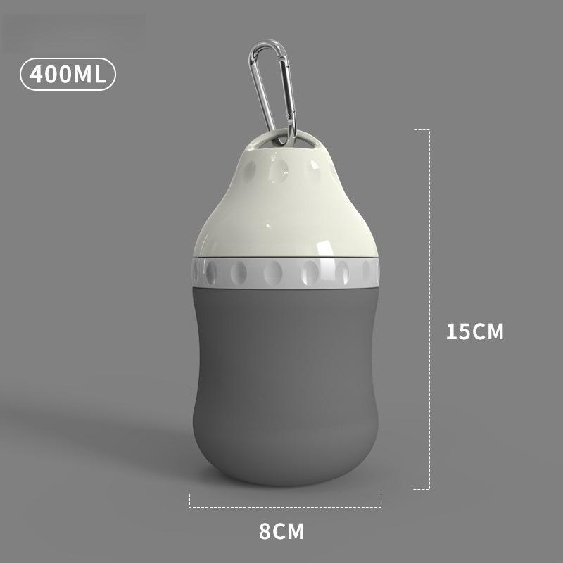 200 ML/400 MLDog Portable Drinking Bottles Foldable Pet Water Feeder Dog Drink Water Device Outdoor Dog Walking Pet Supplies