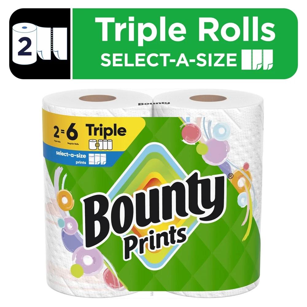 Select-A-Size Paper Towels Triple Rolls 123 Sheets Per Roll Durable Diamond Texture Absorbent Spills and Messes Bulk Buy