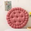 Подушка для сиденья, утолщенная, высокая эластичность, удобная, мягкая, круглая, очаровательная, в форме печенья, коврик для стула, коврик для дивана