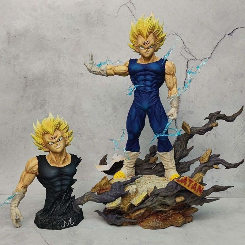 Фигурка Действия Dragon Ball Маджин Веджета Статуя Супер Сайян Поясная Коллекционная Аниме Модель Декор Украшение
