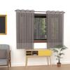 Eyelet Curtain 135X180 Cm ALIX Mocha, by Soleil D'ocre