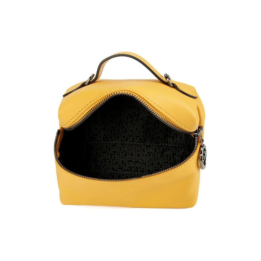 Longchamp Le Pliage Xtra 16 Solid Color Embossed Logo Zipper Closure Leather Box Bag Handheld Shoulder Crossbody Mini Women bags Apricot 10187987222