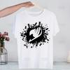 Anime Fairy Tail Natsu Dragneel Lucy T-shirts Summer Men/Women Hip Hop Funny Tshirt Streetwear T Shirt Short Sleeve Tee Top