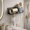 Carbon Steel Bathroom Tissue Holder Wall Mounted Tissue Rack Hair Dryer Holder  Bathroom Use