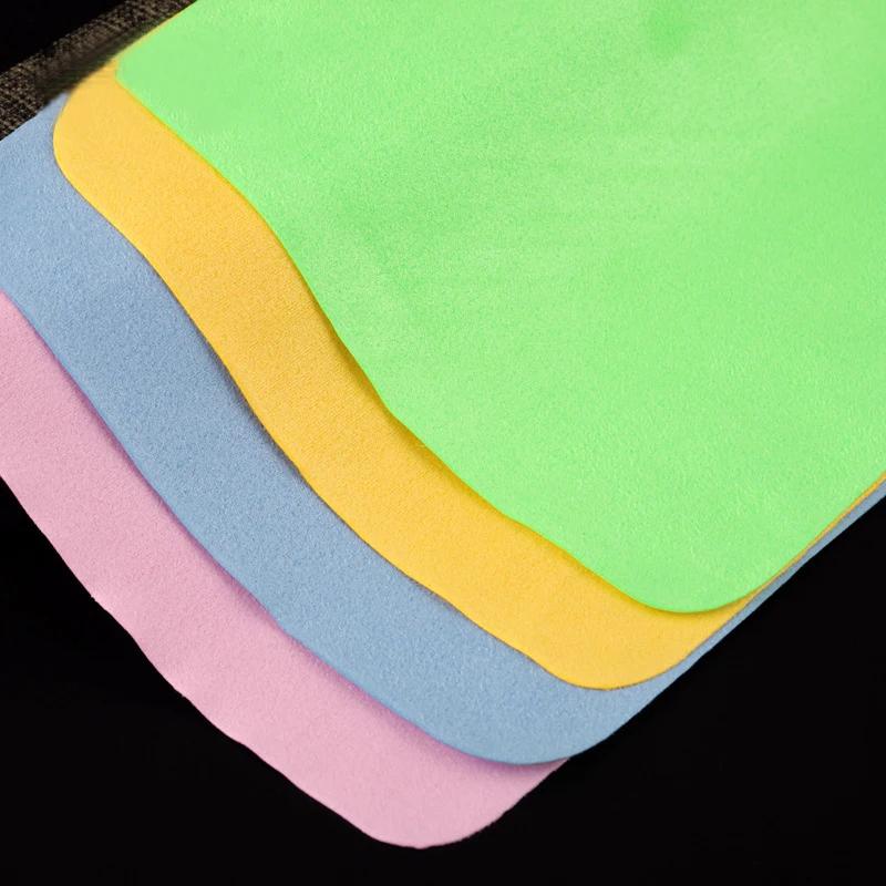 5 Pcs/lots High Quality Glasses Cleaner 13*13cm Microfiber Glasses Cleaning Cloth for Lens Phone Screen Cleaning Wipes