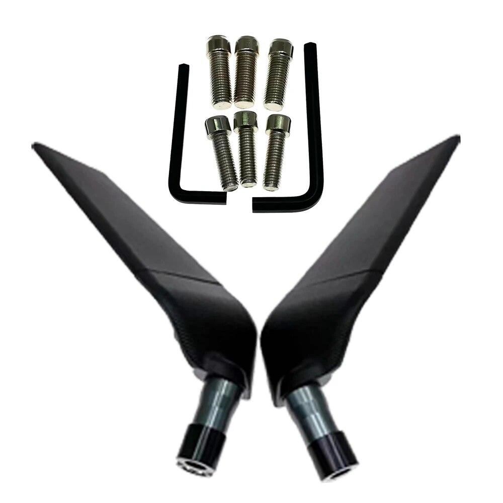 Мотоциклетные зеркала заднего вида Регулируемые вращающиеся боковые зеркала Универсальная посадка для Suzuki SV650 SV1000 SFV650 GLADIUS GSR 400 600