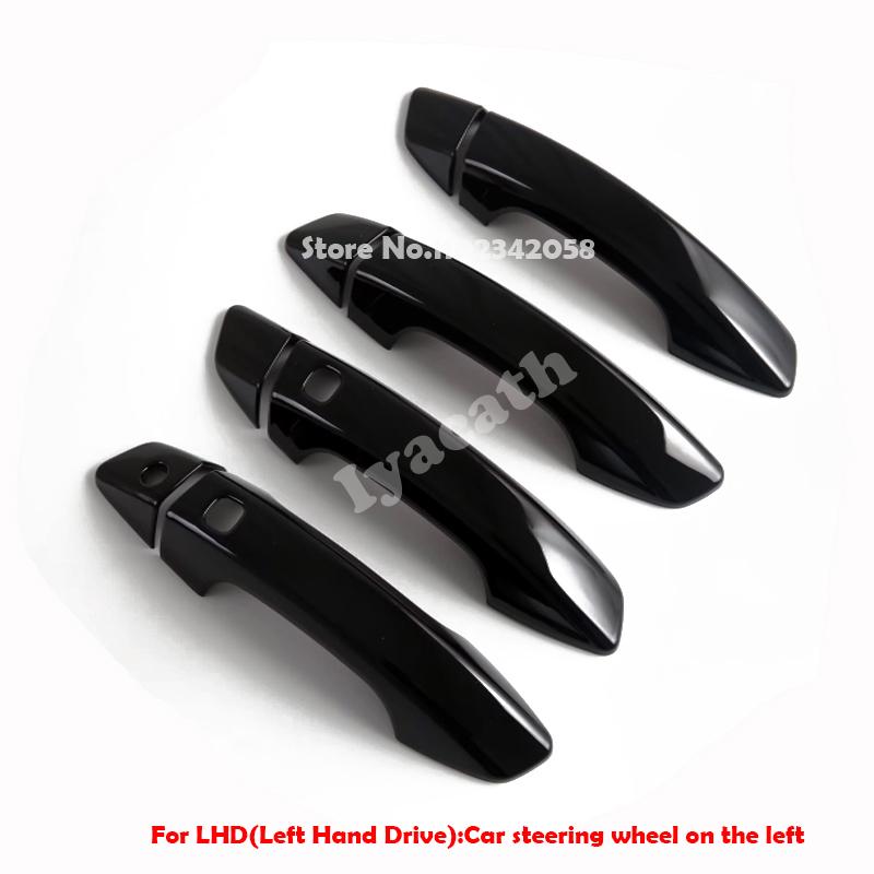 LHD RHD Для BYD SEAL 5 dmi Chaser 05 Chazor King DM-i 2024 2025 ABS углеродное волокно черный Наклейка на кузов Накладка на ручку двери