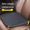 Incline Car Seat Booster Cushion for Main Driver - Breathable, Non-Slip Silicone Design for Men and Women