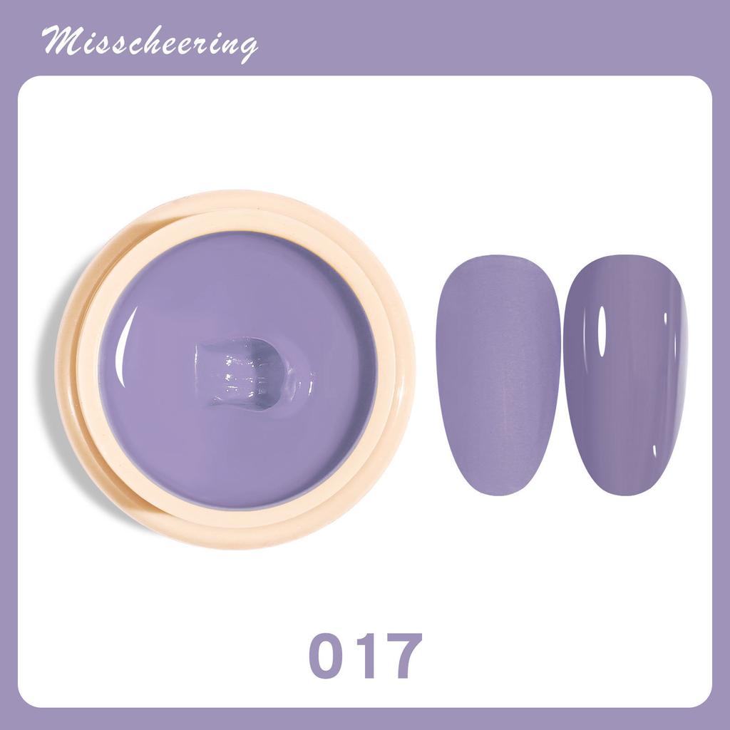 Nail Art Японский кремовый твердый лак для ногтей клей окрашенный фототерапевтический заполняющий клей популярный цветной маникюрный салон специальный